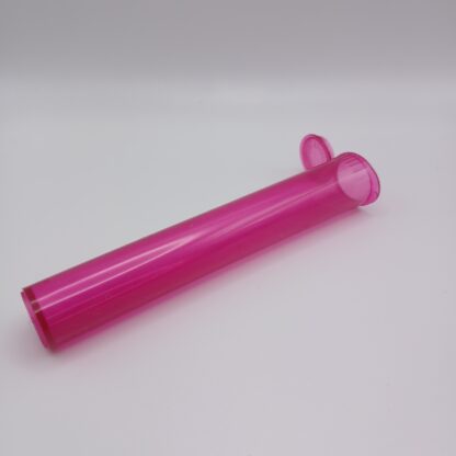 Tamper Resistant | Pop Top Plastic Pre-Roll Tubes | 109mm | Transparent Colors - Image 8