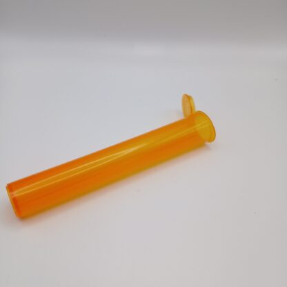 Tamper Resistant | Pop Top Plastic Pre-Roll Tubes | 109mm | Transparent Colors - Image 5