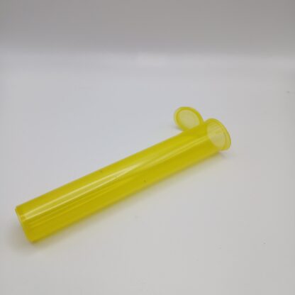 Tamper Resistant | Pop Top Plastic Pre-Roll Tubes | 109mm | Transparent Colors - Image 2